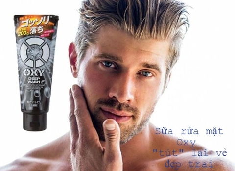 Sữa rửa mặt Oxy nam