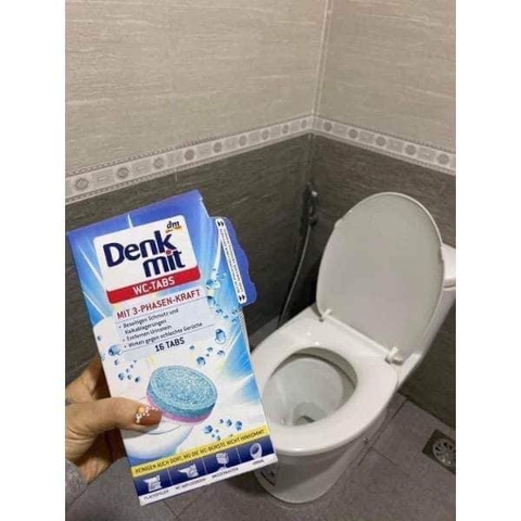 Viên Tẩy Bồn Cầu Denkmit – Diệt Khuẩn, Khử Mùi, Giữ Toilet Sạch Thơm