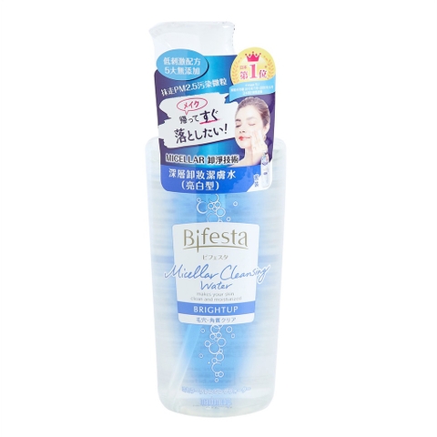 Nước tẩy trang Bifesta Micellar Cleansing Water 400ml – Làm sạch dịu nhẹ, cấp ẩm tức thì