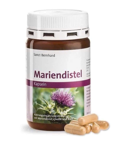 Viên Uống Bổ Gan Sanct Bernhard Mariendistel 90 Viên – Chính Hãng Đức, Hỗ Trợ Giải Độc Gan