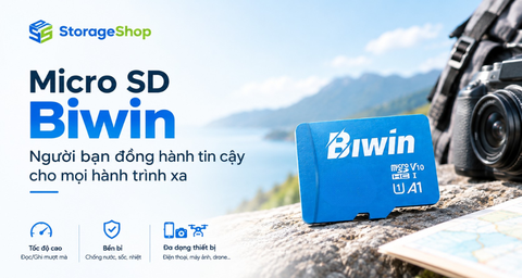 Micro SD Biwin: Người bạn đồng hành tin cậy cho mọi hành trình xa