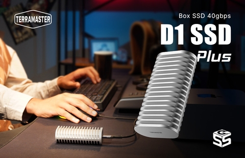 TerraMaster D1 SSD Plus – Box SSD tốc độ cao, hiệu năng mạnh mẽ cho nhu cầu lưu trữ di động chuyên nghiệp
