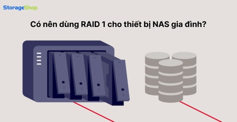 Có nên dùng RAID 1 cho thiết bị NAS gia đình?