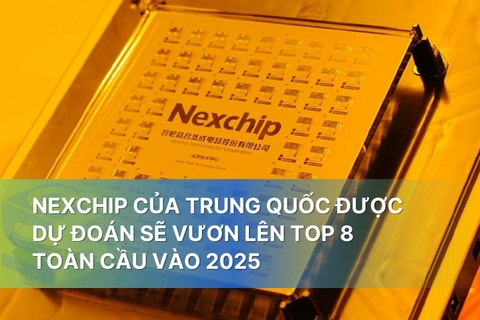 Nexchip của Trung Quốc vượt mặt VIS và PSMC, vươn lên Top 8 toàn cầu vào 2025