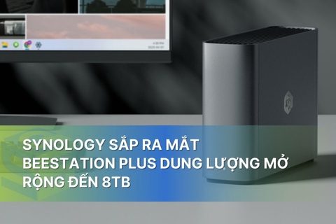 Synology sắp ra mắt BeeStation Plus mới với dung lượng mở rộng đến 8TB