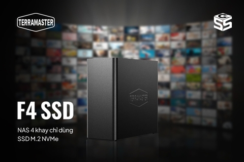 TerraMaster ra mắt NAS all-flash F4 SSD mới tốc độ siêu nhanh, hoạt động siêu yên tĩnh