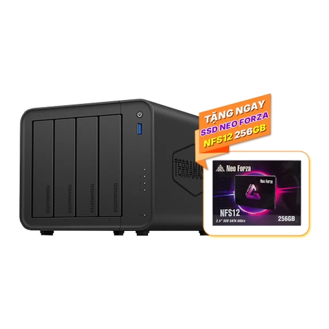 ComboThiết bị lưu trữ mạng NAS TerraMaster F4-425 4-bay và SSD Neo Forza