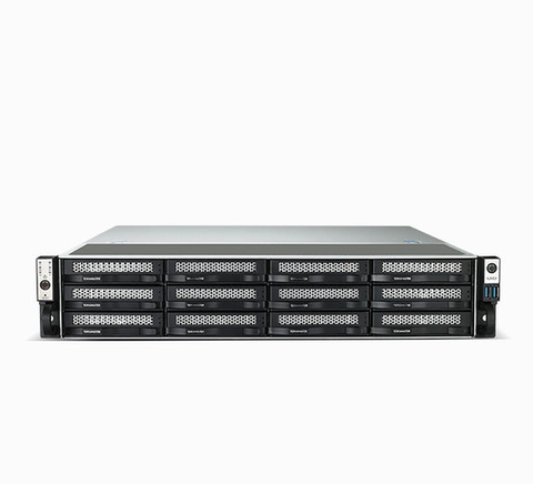 Thiết bị lưu trữ mạng NAS TerraMaster U12-725 12 BAY High-Performance Enterprise Rackmount NAS