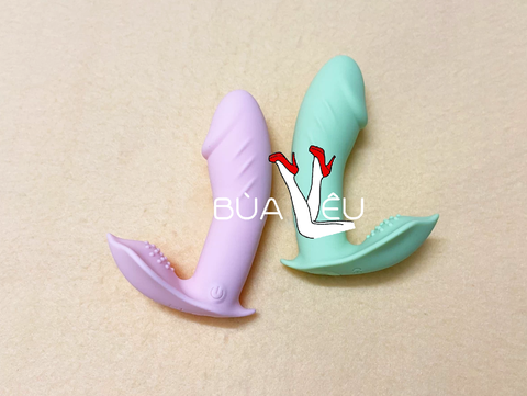 Máy mát xa quần lót Butterfly siêu mềm remote điều khiển từ xa
