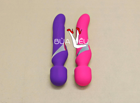Máy mát xa điểm G 2 đầu có bi xoay Aphojoy pin sạc
