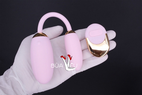 Trứng rung 2 đầu Ankni điều khiển từ xa