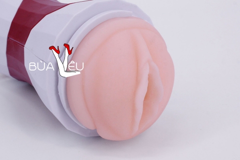 Âm đạo giả cốc Double Head 2 đầu âm đạo và miệng silicon không rung