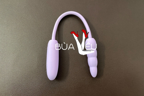 Trứng rung sạc siêu nhỏ kích thích 2 đầu âm đạo và hậu môn