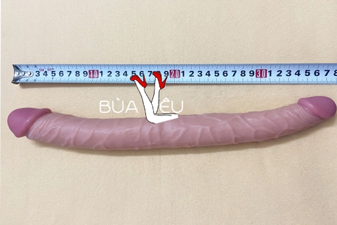Dương vật giả Juai 2 đầu nhỏ cho LES
