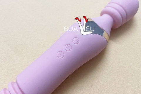 Máy mát xa điểm G phát nhiệt 2 đầu thụt, ngoáy pin sạc