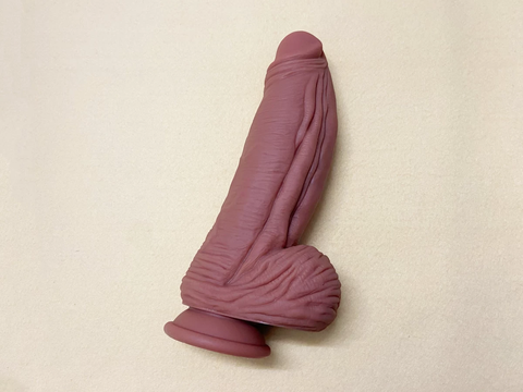 Dương vật giả có đế gân guốc 10 inch siêu khủng