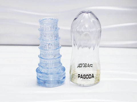 Cúp âm đạo giả Pagoda trong suốt