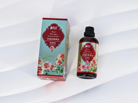 Dầu mát xa toàn thân hương hoa hồng 100ml