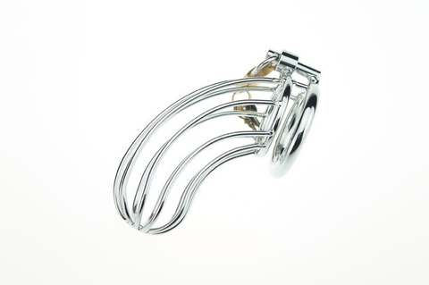 Dụng cụ bạo dâm khóa dương vật inox