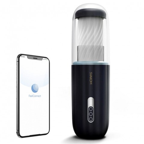 Âm đạo giả xoay thụt Svakom Alex NEO điều khiển qua APP