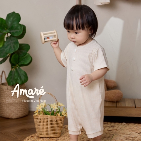 Bodysuit ngắn tay cúc bấm đùi cho bé trai và bé gái Dumbo (0M-24M)
