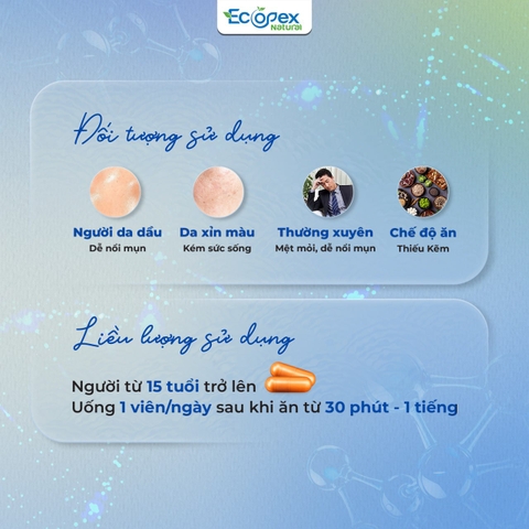 Kẽm Gluconat Tăng Cường Sức Khỏe Nam Giới - Hộp 60 Viên