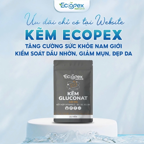 [1 TÚI] Kẽm Gluconat + Vitamin - Viên Uống Bổ Sung Kẽm Và Vitamin - Túi 21 Viên