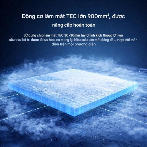 Quạt tản nhiệt sò lạnh làm mát nhanh MEMO CX21 công suất 18w bề mặt làm mát lên tới 18cm2