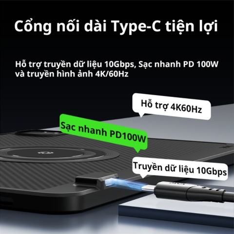 Ốp lưng tản nhiệt iPad Pro 2018 đến Pro 2024 kết hợp Jack TypeC bảo vệ máy Ốp lưng Piva PW24 chính hãng PIVA