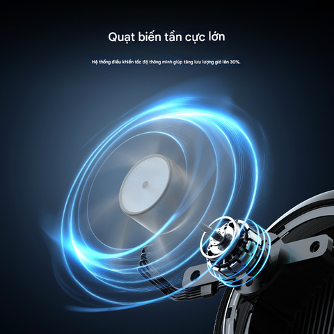 Black shark 6 Pro | Quạt tản nhiệt sò lạnh từ tính cho điện thoại và máy tính bảng cao cấp