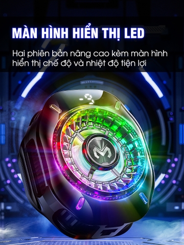 MEMO CX10 Pro Ai | Quạt tản nhiệt sò lạnh cho điện thoại chơi game PUGB