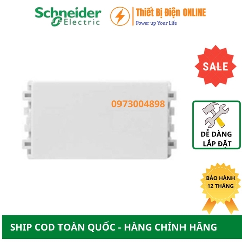 8430SP_WE_G19 Schneider Nút che trơn Zencelo A màu trắng size S