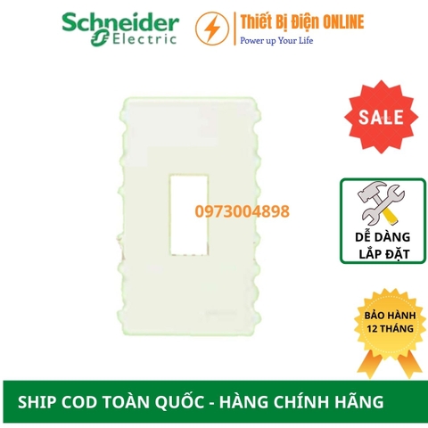 A8401SB_WE_G19 Schneider Lõi che cầu dao an toàn Zencelo A màu trắng