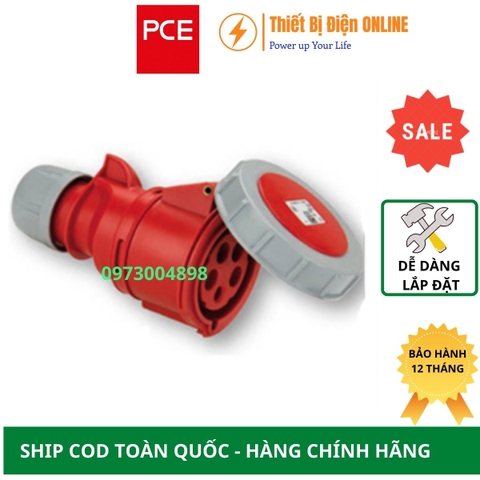 F2152-6 PCE Ổ cắm nối di động 5P 16A IP67 kín nước