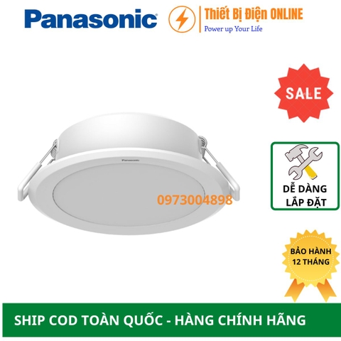 NNV70088WE1A Đèn Downlight chống ẩm 12W D110 Panasonic DN 2G as trung tính 4000k