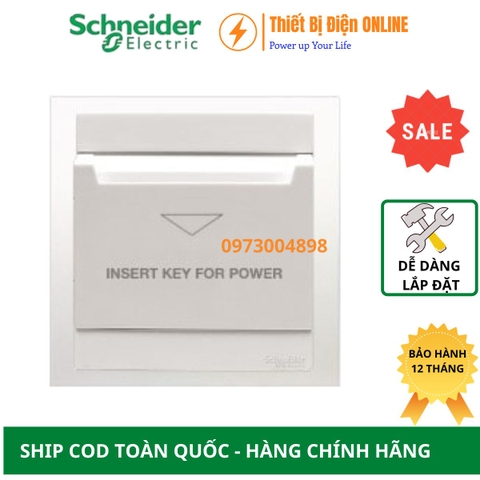 KB31EKT_WE Schneider Công tắc thẻ từ Vivace Keycard màu trắng