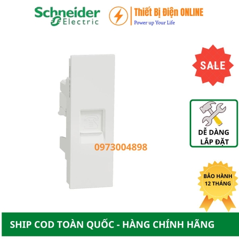 M3T1RJ4M_WE Schneider Ổ cắm điện thoại AvatarON A Telephone outlet