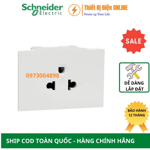 M3T426UST_WE Schneider Ổ cắm đơn 3 chấu 16A AvatarON A