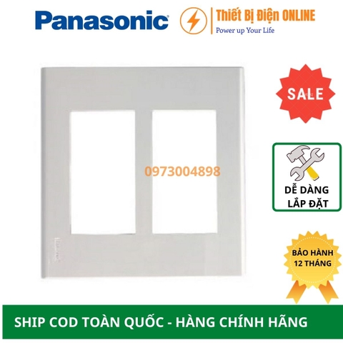 Mặt 6 thiết bị Panasonic WEV68060SW Wide