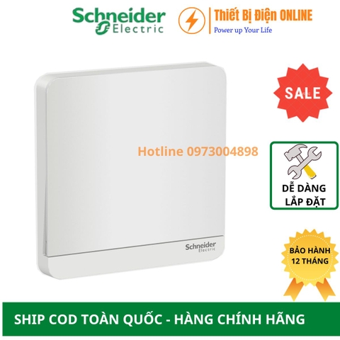 Mặt che trơn Schneider E8330X_WE_G19 AvatarON màu trắng