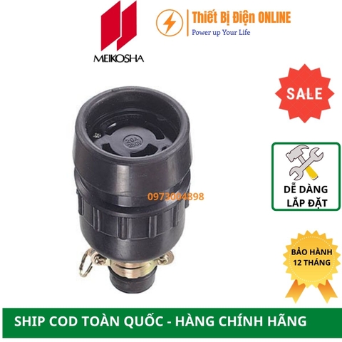 MH2634 Meikosha Ổ cắm nối di động 4 chân khóa 20A 250V 3P+E Locking connector