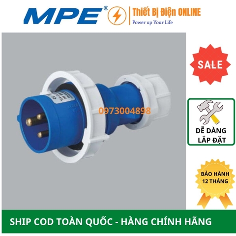 MPN-0132 MPE Phích cắm công nghiệp 3P 16A IP67 Plug
