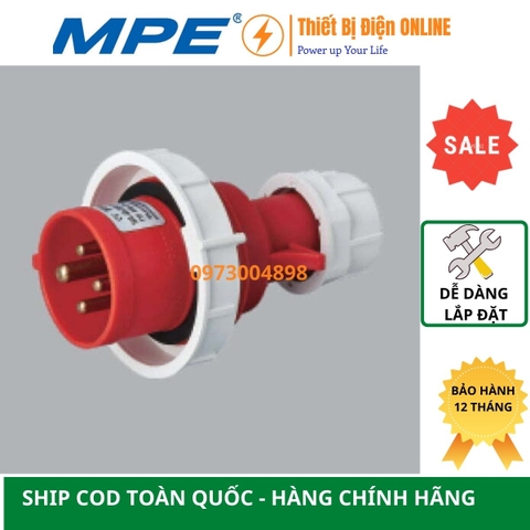 MPN-0142 MPE Phích cắm công nghiệp 4P 16A IP67 Plug