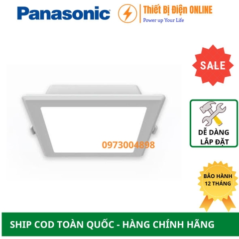 NNV70851WE1A Đèn Downlight vuông 12W 125x125 Panasonic as trắng 6500k DN 2G