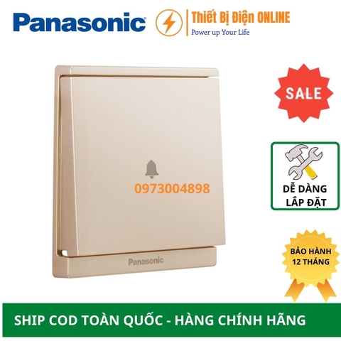 WMF223MYZ-VN Panasonic Nút nhấn chuông Moderva màu vàng ánh kim