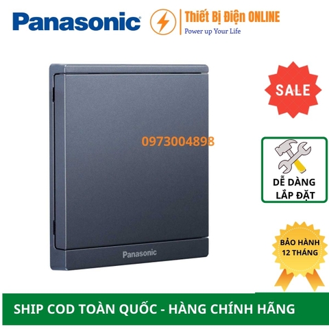 WMF502MYH-VN Panasonic Công tắc đơn 2 chiều Moderva đảo chiều cầu thang xám ánh kim