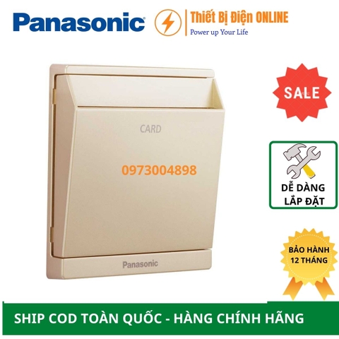 WMF535MYZ-VN Panasonic Công tắc chìa khóa thẻ từ Keycard Moderva vàng ánh kim