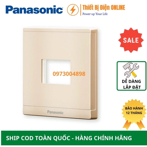 WMFV7811MYZ Panasonic Mặt vuông 1 thiết bị Moderva màu vàng ánh kim