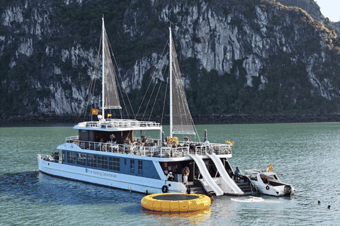 Tour 1 Ngày Vịnh Lan Hạ - Du Thuyền THE CATBA CATAMARAN