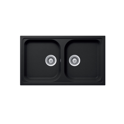 Chậu Đá Granstone Màu Đen Hafele HS19-GEN2R90